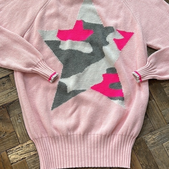 WISPR By Brodie Pink Camo Star Sweater - Picture 4 of 11